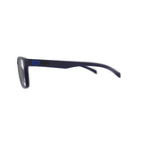 Óculos de Grau HB 0490 Retangular Matte Night Blue - Grau - TAM 55 mm
