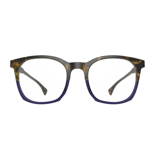 Armação HB Ecobloc 0494 Gradiente Classical Havana Blue - Lente 5,0 cm - Loja HB