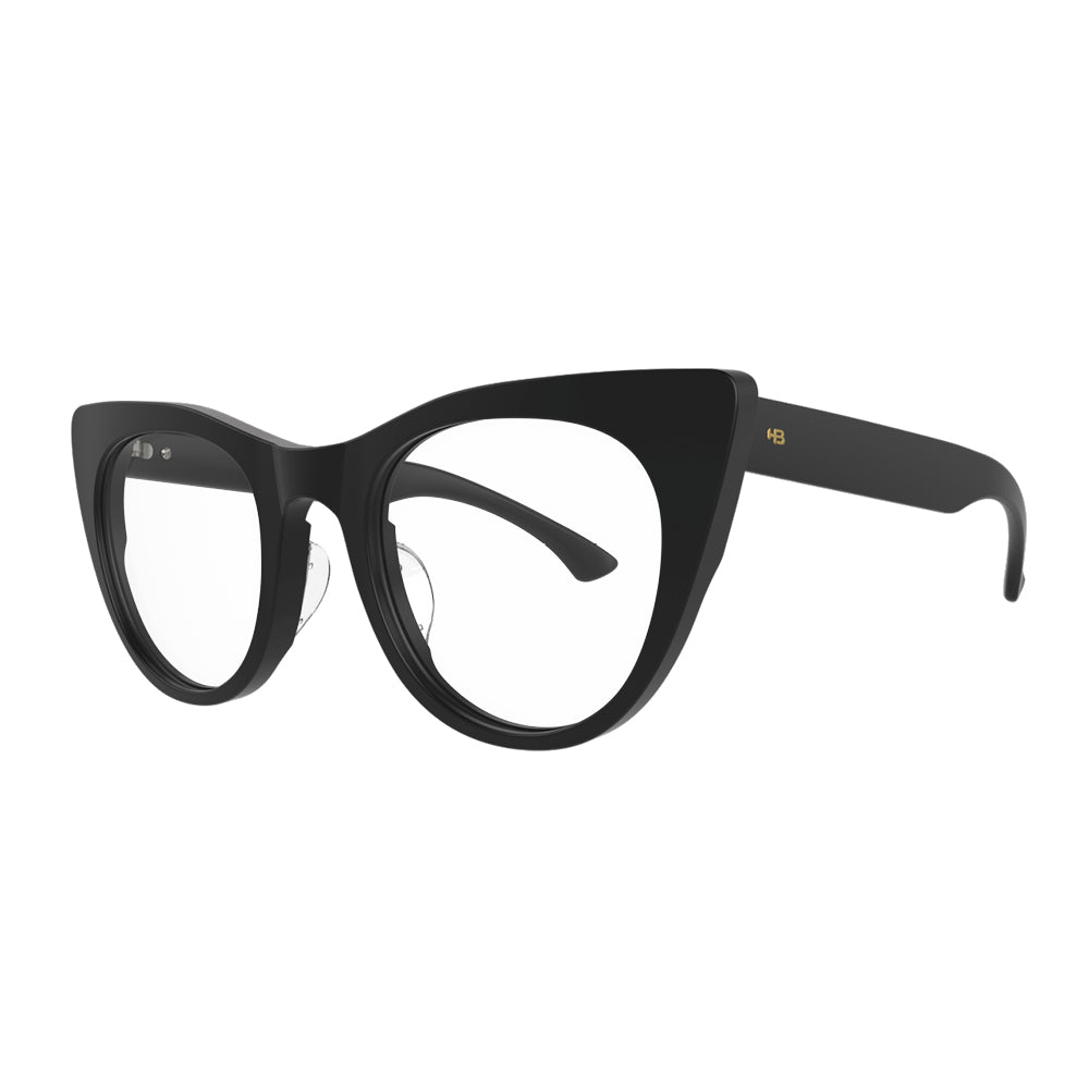 Armação HB Ecobloc 0495 Gloss Black - Lente 4,8 cm - Loja HB