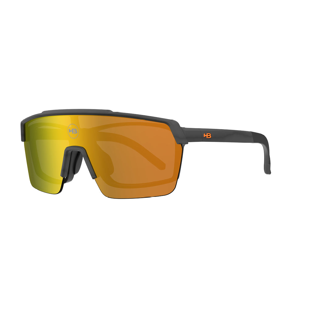 Óculos de Grau HB PRESTO 2.0 Matte Graphene / Orange Chrome