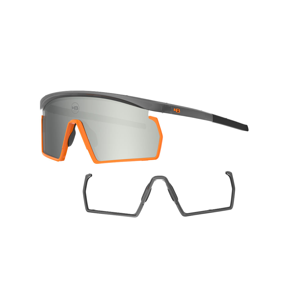 Óculos de Sol HB SPINNER Gloss Dark Gray + Gloss Orange / Silver