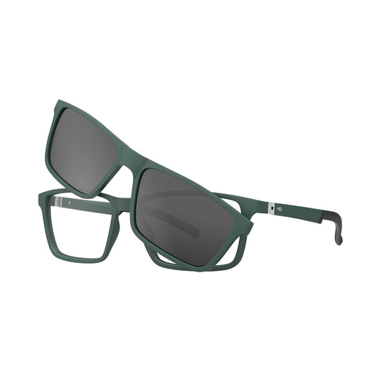 Óculos de Grau HB Switch 0531 M Military Green Polarized Gray