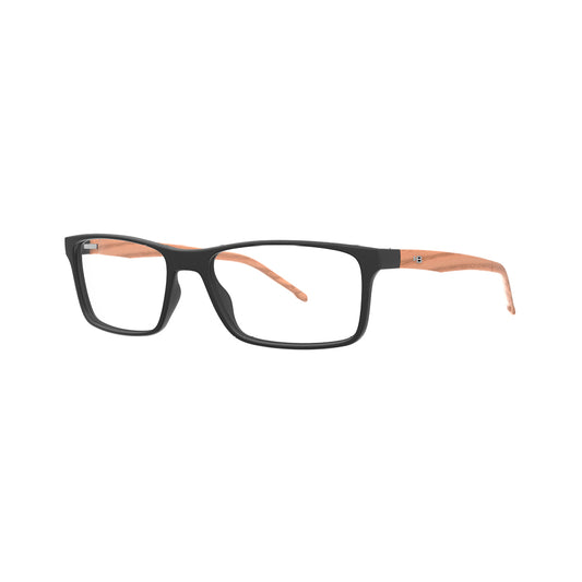 Óculos de Grau HB Polytech 0533 M Black/ Dark Wood