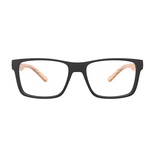 Óculos de Grau HB 0537 M Black/Wood Demo