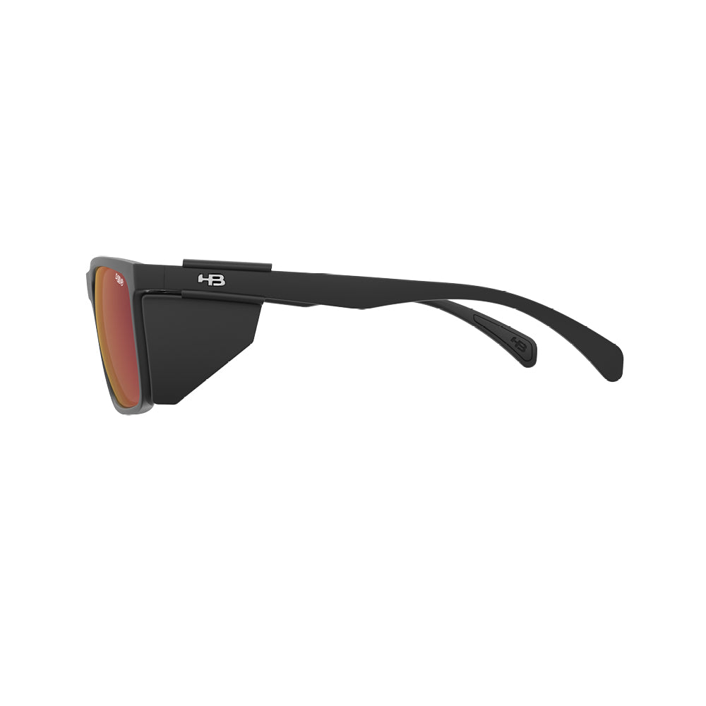 OC HB ICONIC MATTE BLACK RED CHROME POL GLASS