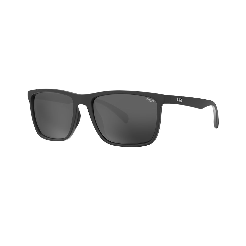 Óculos de Sol HB ICONIC MATTE BLACK GRAY POLARIZED GLASS