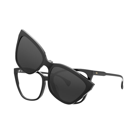 Óculos de Grau HB Switch 0549 Gloss Black Polarized Gray