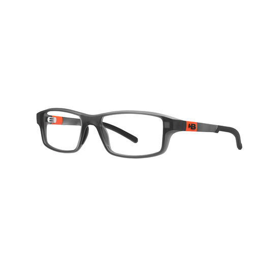 Óculos de Grau HB Polytech 0550 Teen Matte Black D. Orange