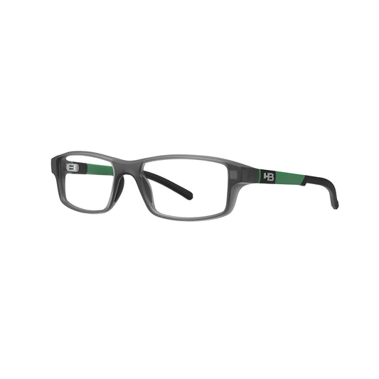 Óculos de Grau HB Polytech 0550 Teen Matte Onyx D. Green