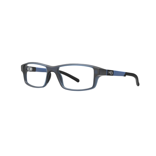 Óculos de Grau HB Polytech 0550 Teen Matte Onyx/ Gray Blue