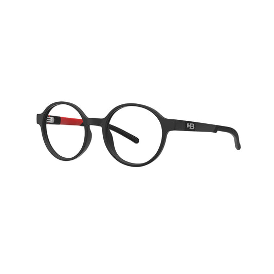 Óculos de Grau HB Polytech 0559 Teen M Black Fire