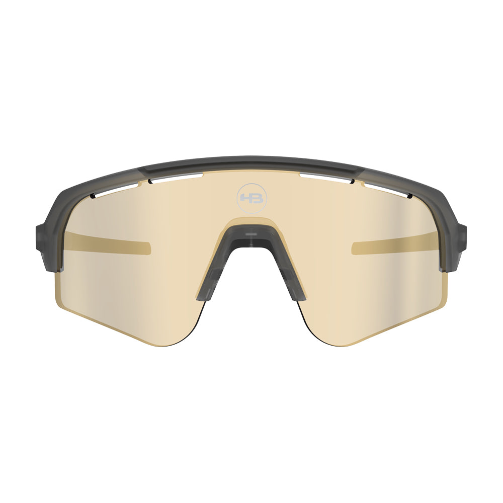 Óculos de Sol HB Edge S M Dark Bluish Photo Gold