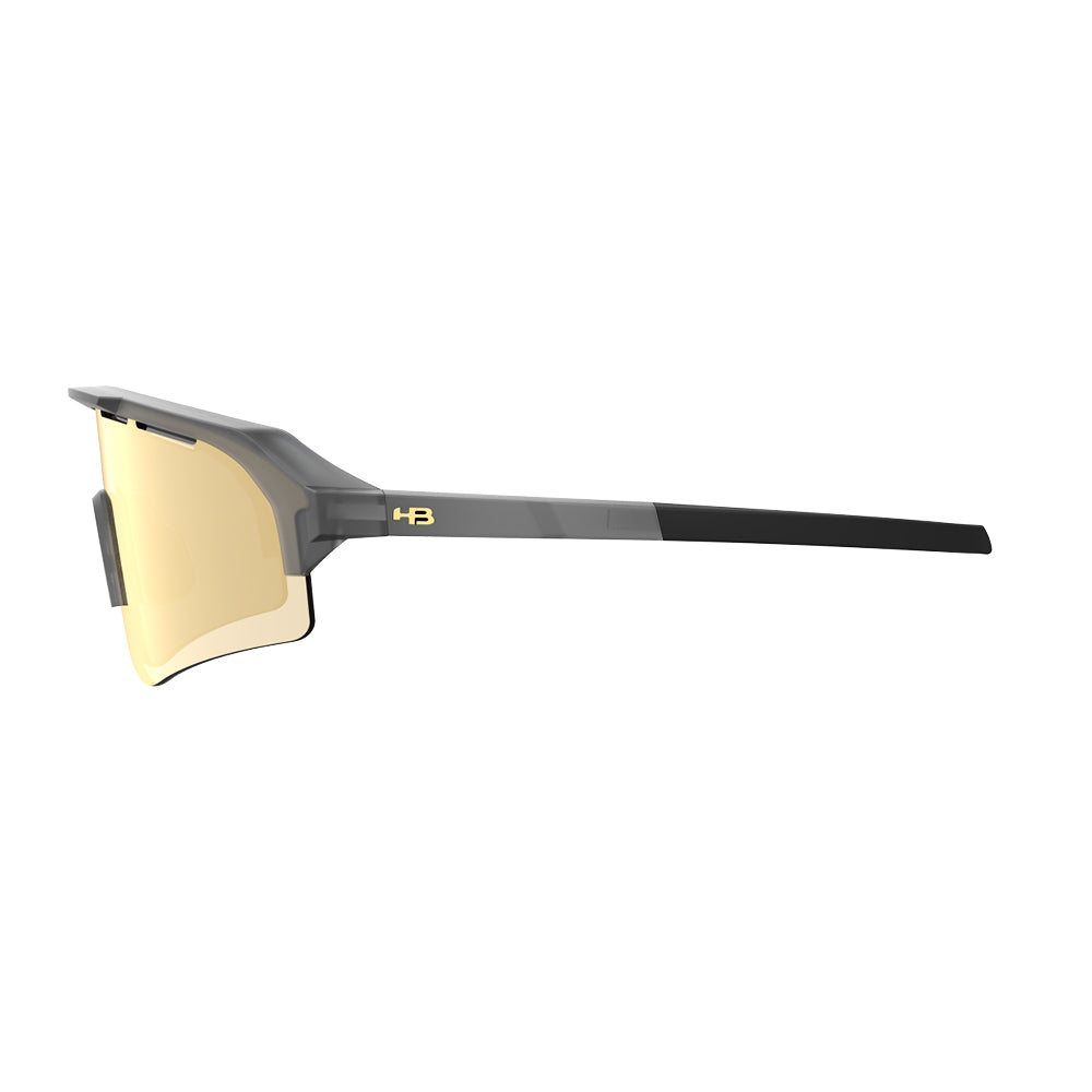 Óculos de Sol HB Edge S M Dark Bluish Photo Gold