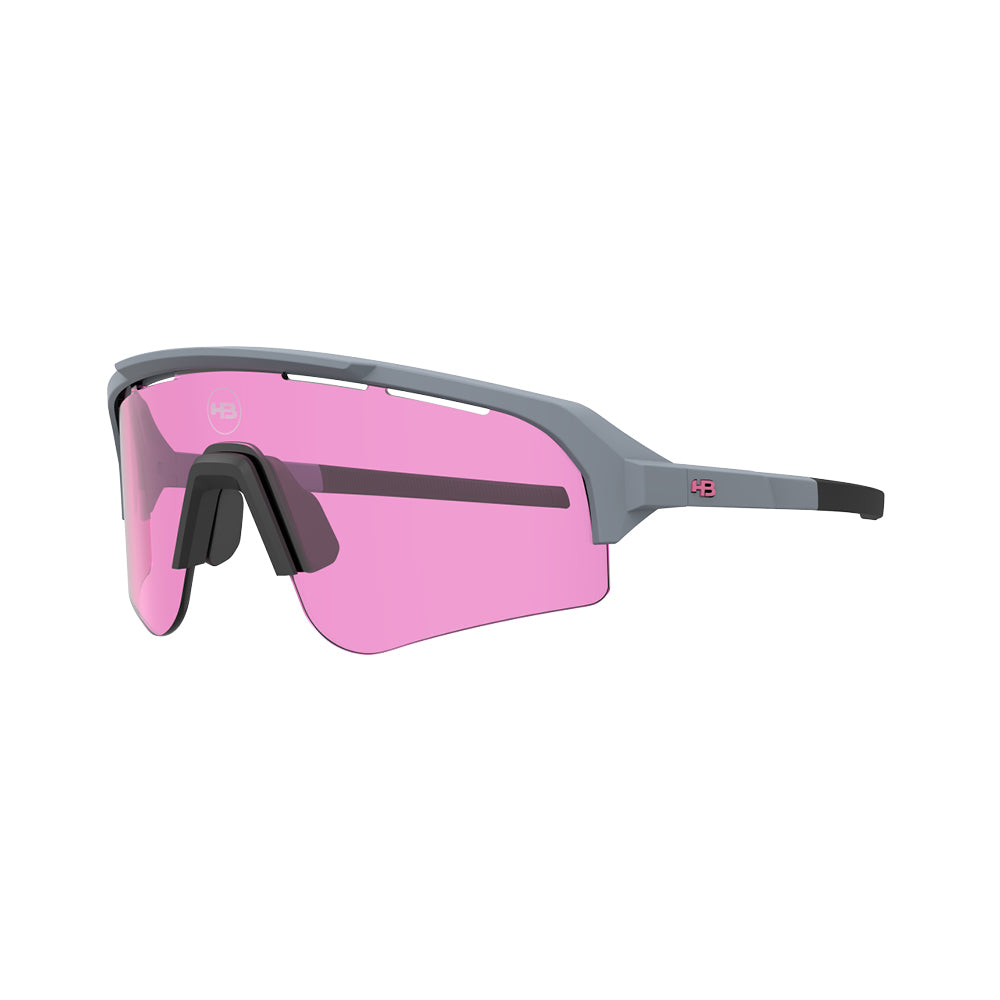 Óculos de Sol HB Edge S Matte Moonstone/ Nose M Black Pink