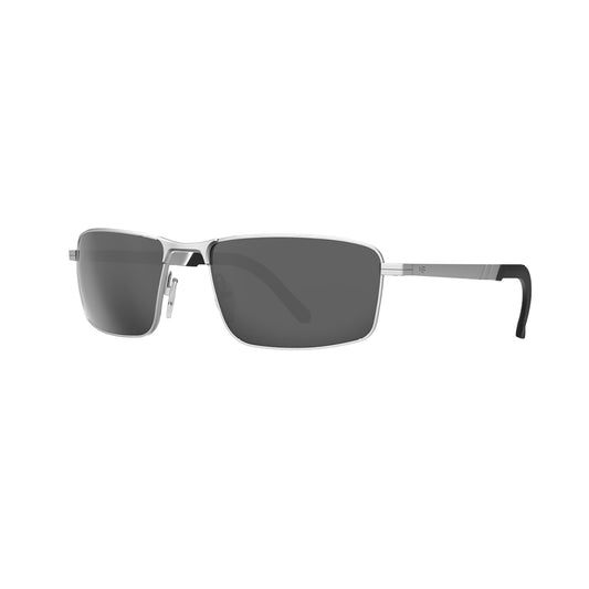 Óculos de Sol HB New Cyclops Matte Nickel Gray