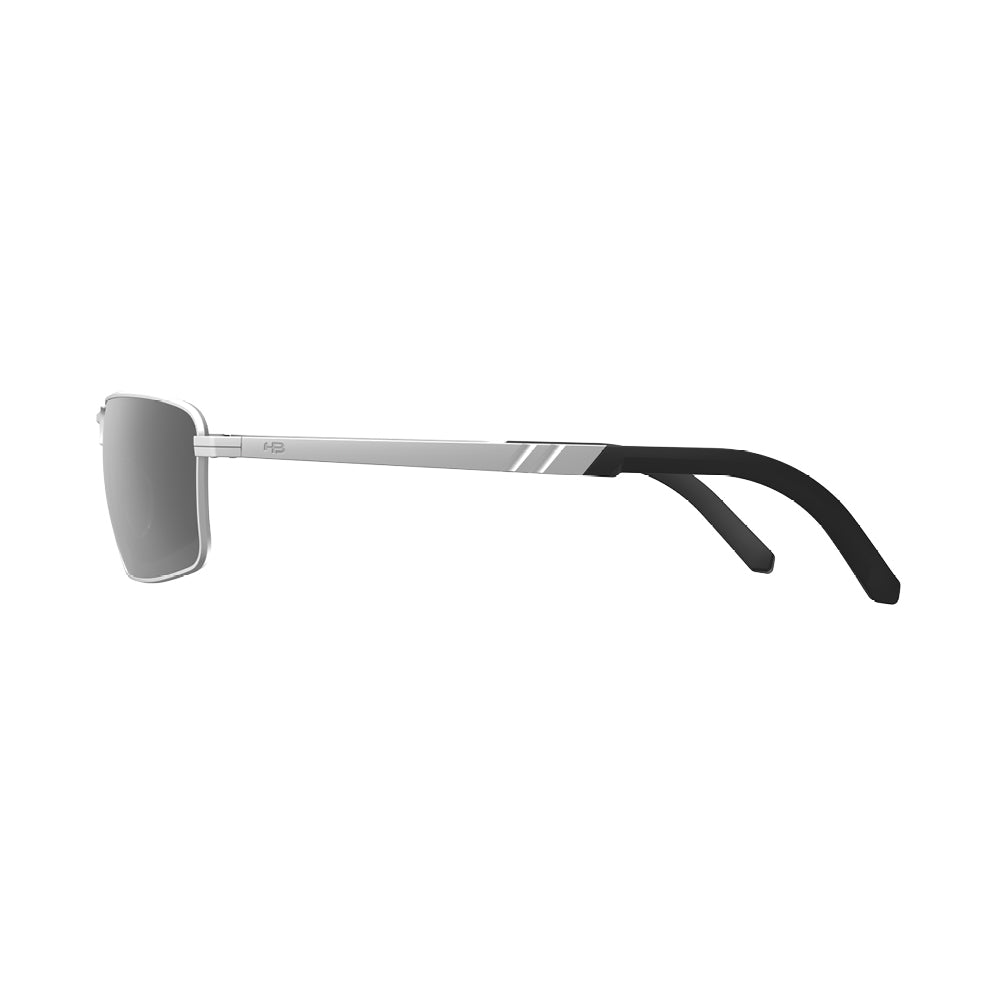 Óculos de Sol HB New Cyclops Matte Nickel Gray