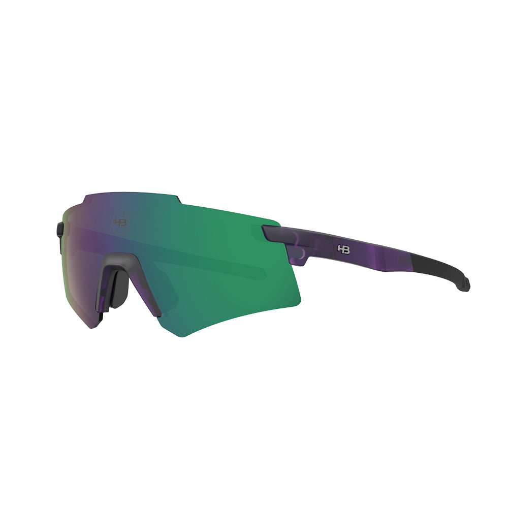 Óculos de Sol HB Apex Light M Dark Purple Green Chrome