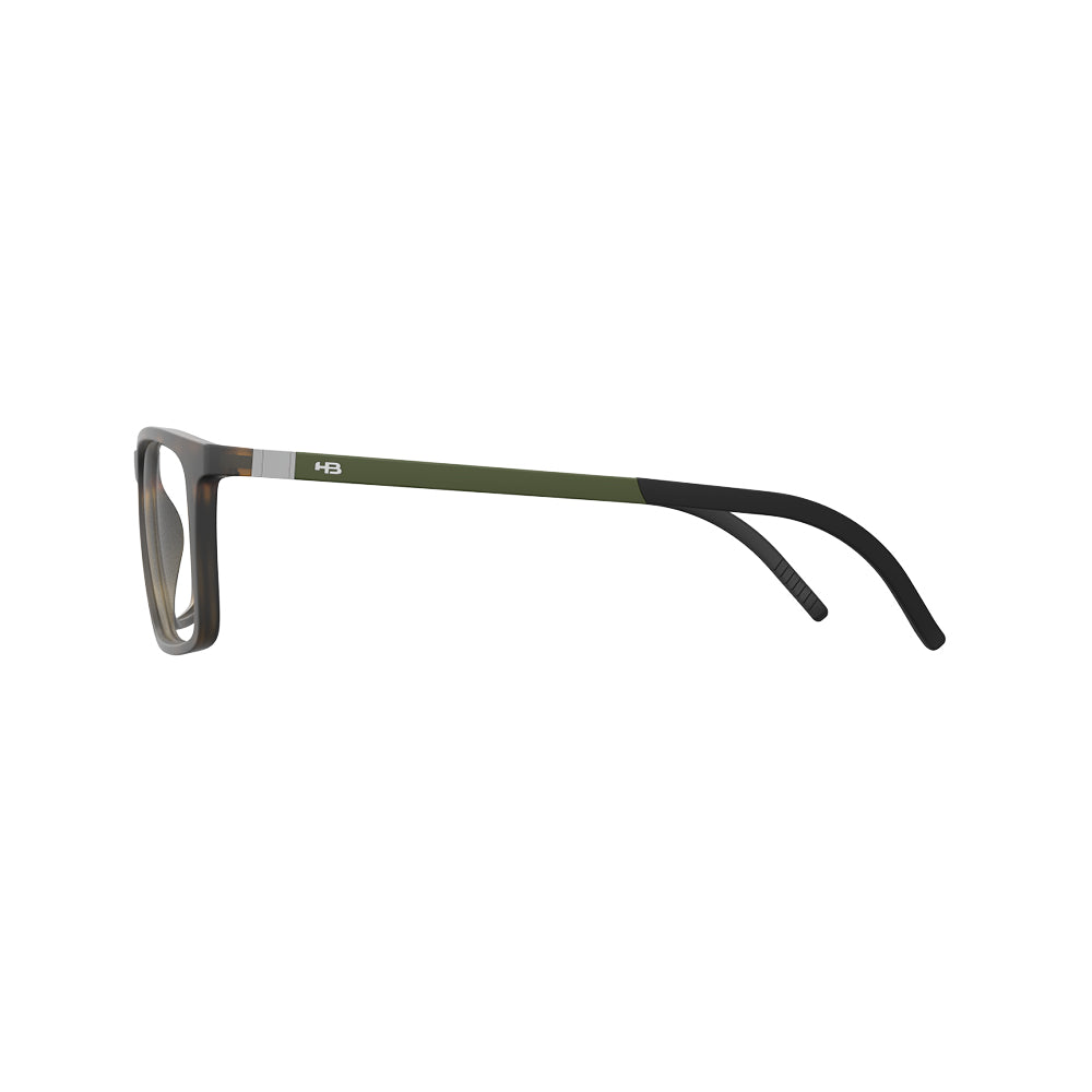 Óculos de Grau HB Polytech 0582 M Havan Turtle/ M Solid Dark Green