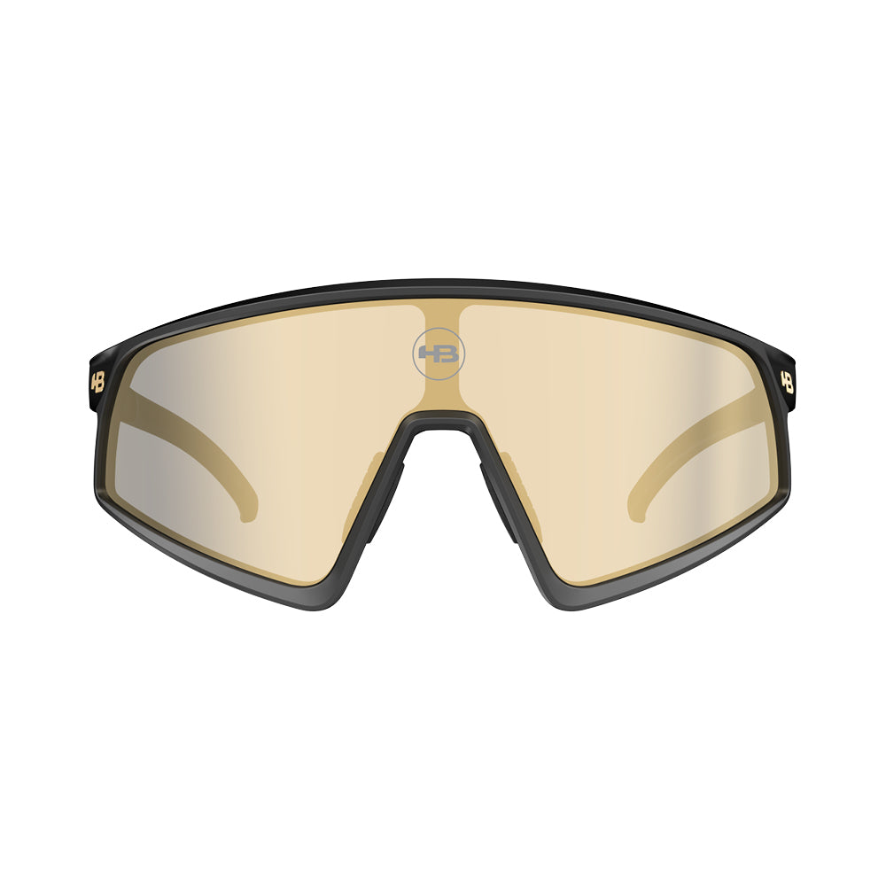 Óculos de Sol HB Ion Matte Black Gold Chrome