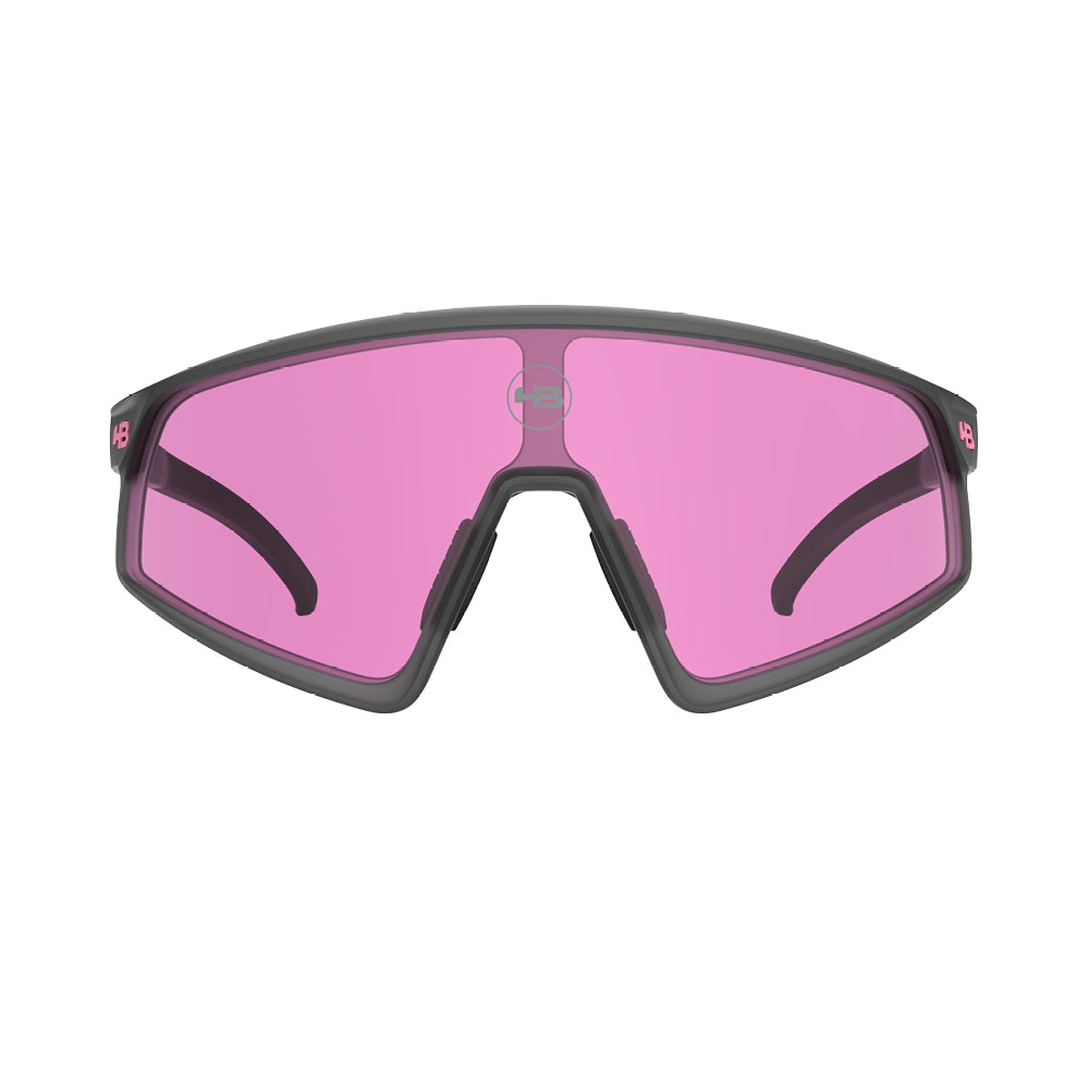 Óculos de Sol HB ION Matte Light Gray / Pink