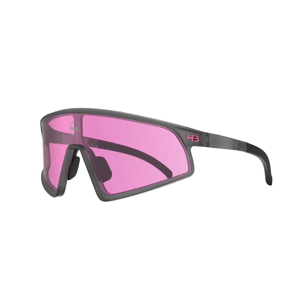 Óculos de Sol HB ION Matte Light Gray / Pink