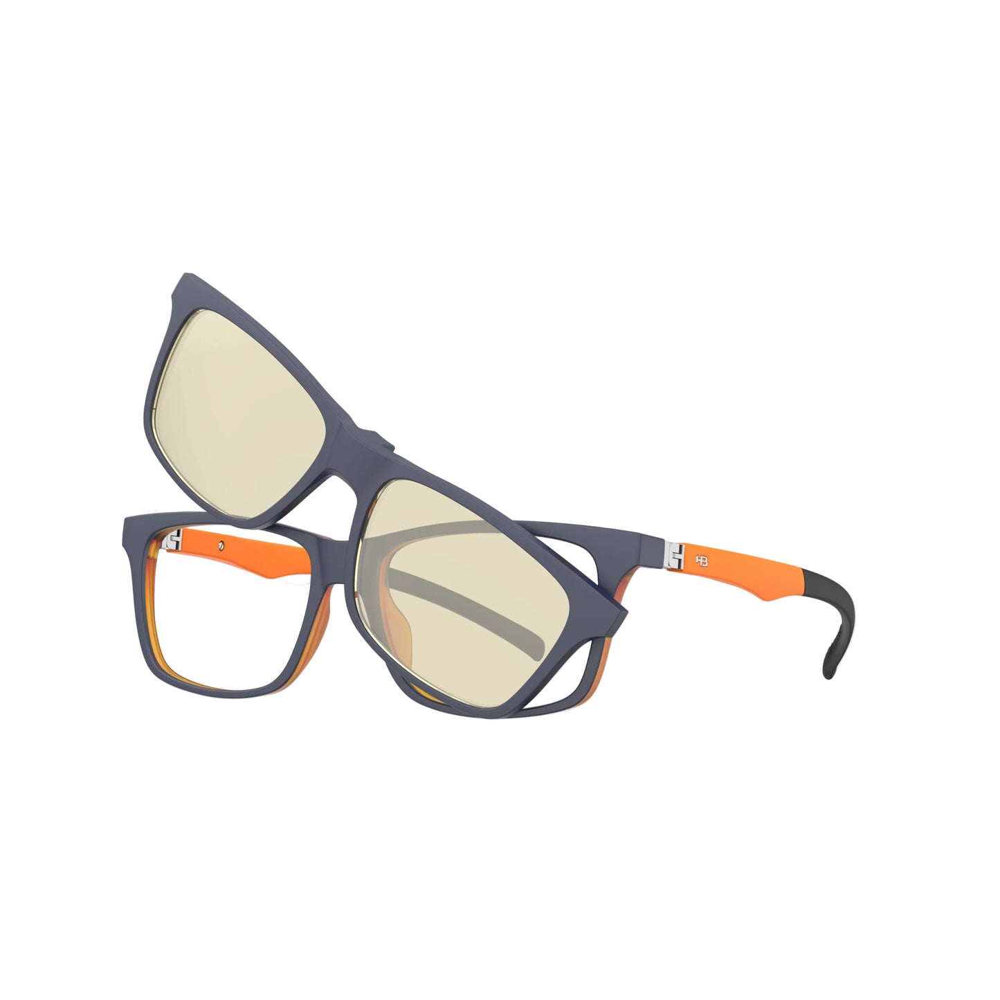OC HB SWITCH 0592 TEEN M NAVY ON SOLI ORAN GRAY/GA