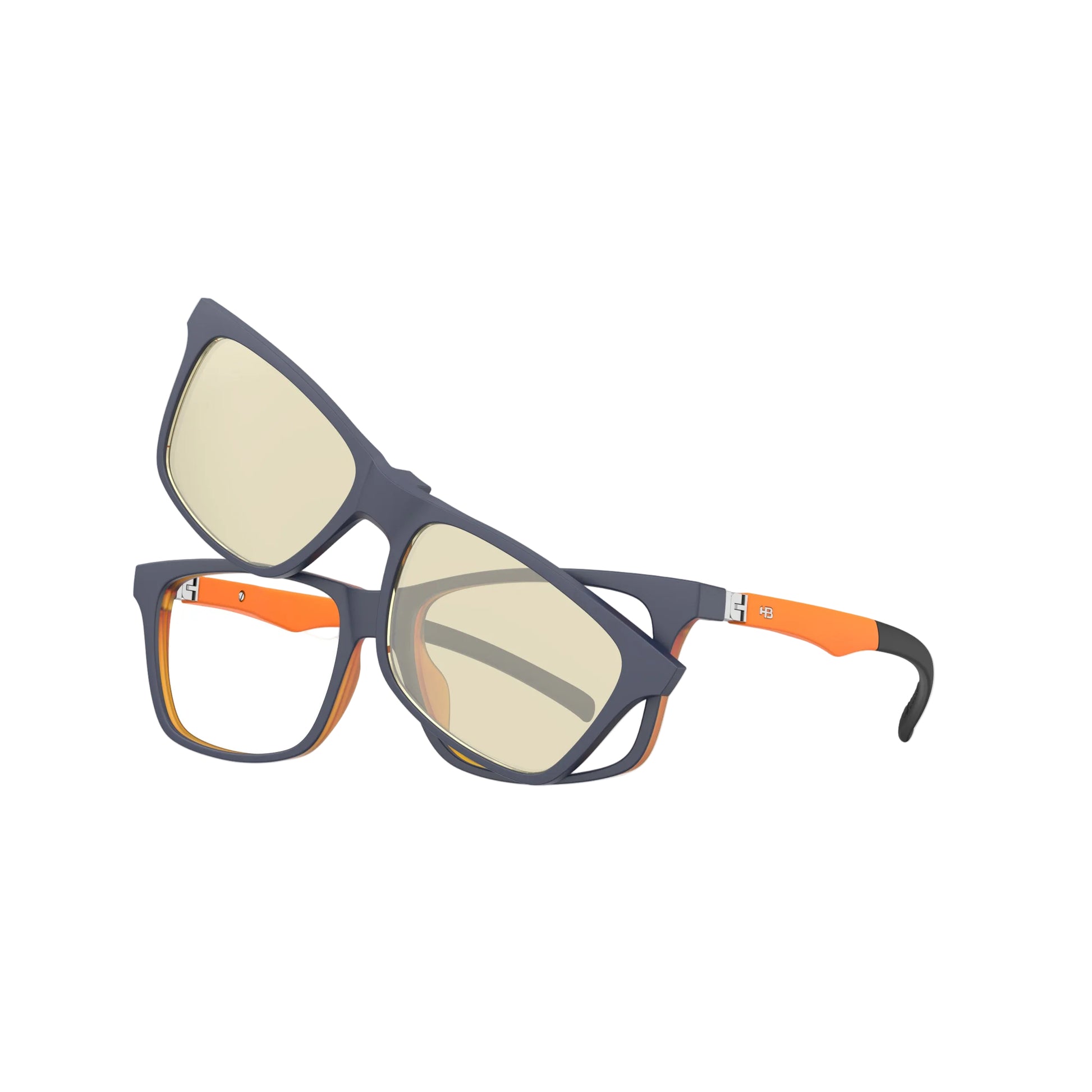 OC HB SWITCH 0592 TEEN M NAVY ON SOLI ORAN GRAY/GA
