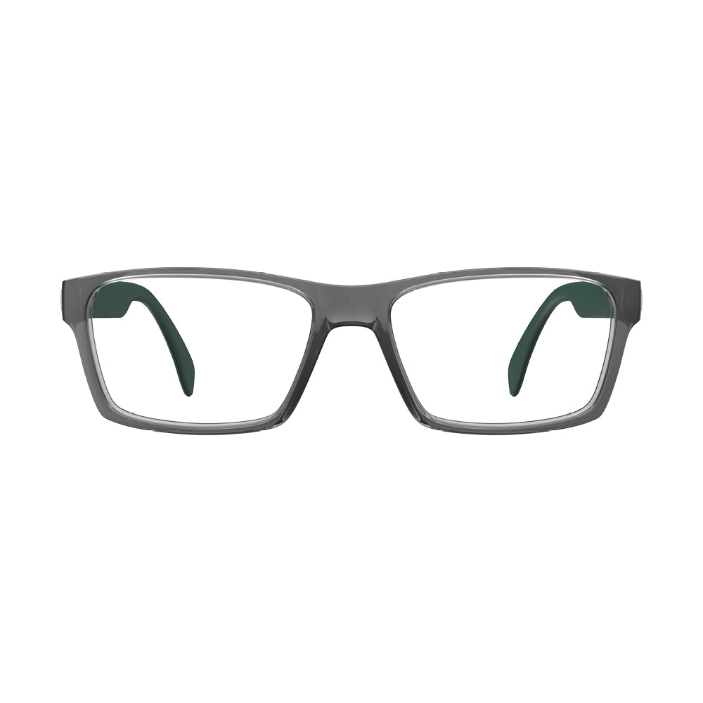 Óculos de Grau HB Polytech MAGTAG 0595 Gloss Light Gray Matte Military Green / DEMO
