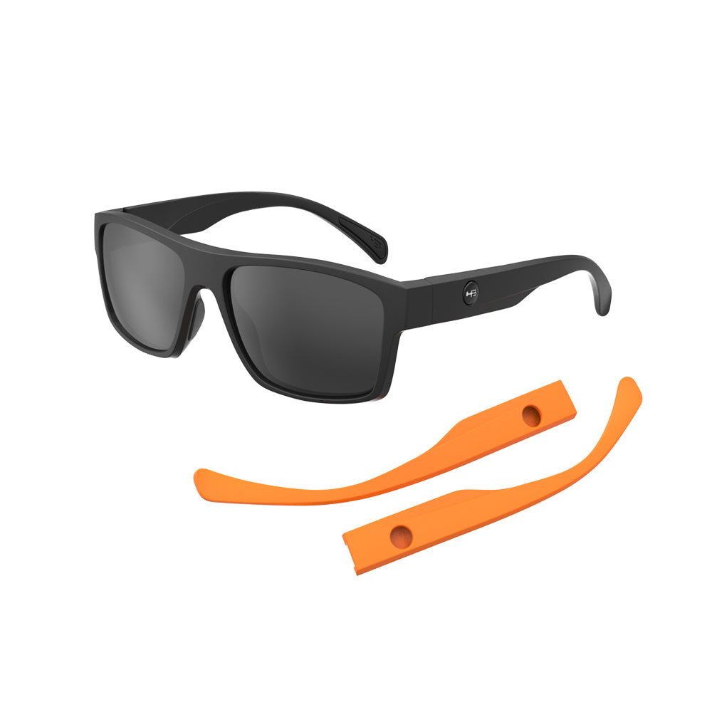 Óculos de Sol HB HAPPY TEEN Matte Black+Haste Orange / GRAY
