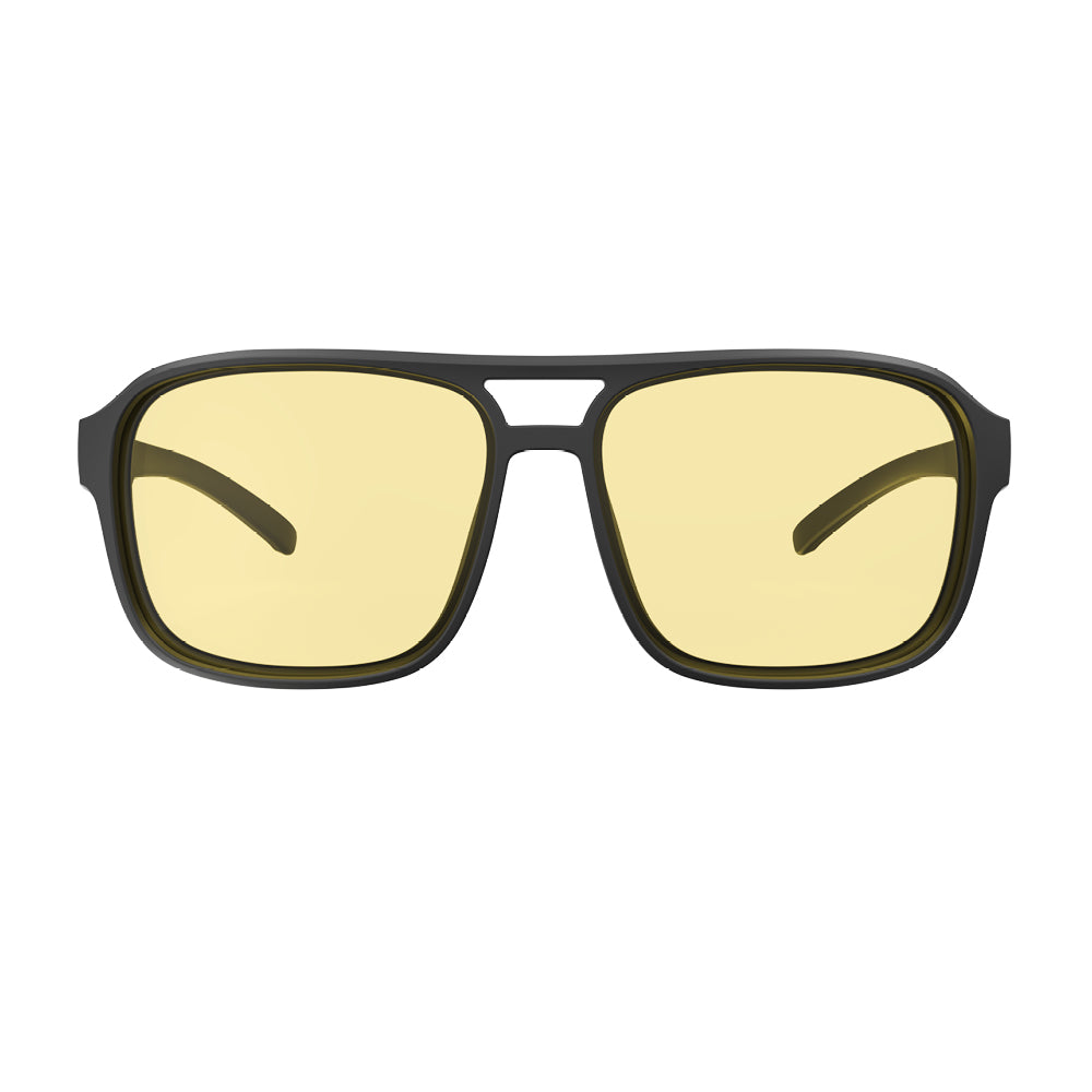 Óculos de Sol HB THUNDER Matte Black / Photo TAC Light Yellow