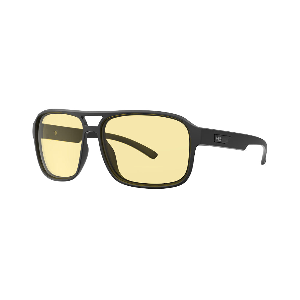 Óculos de Sol HB THUNDER Matte Black / Photo TAC Light Yellow