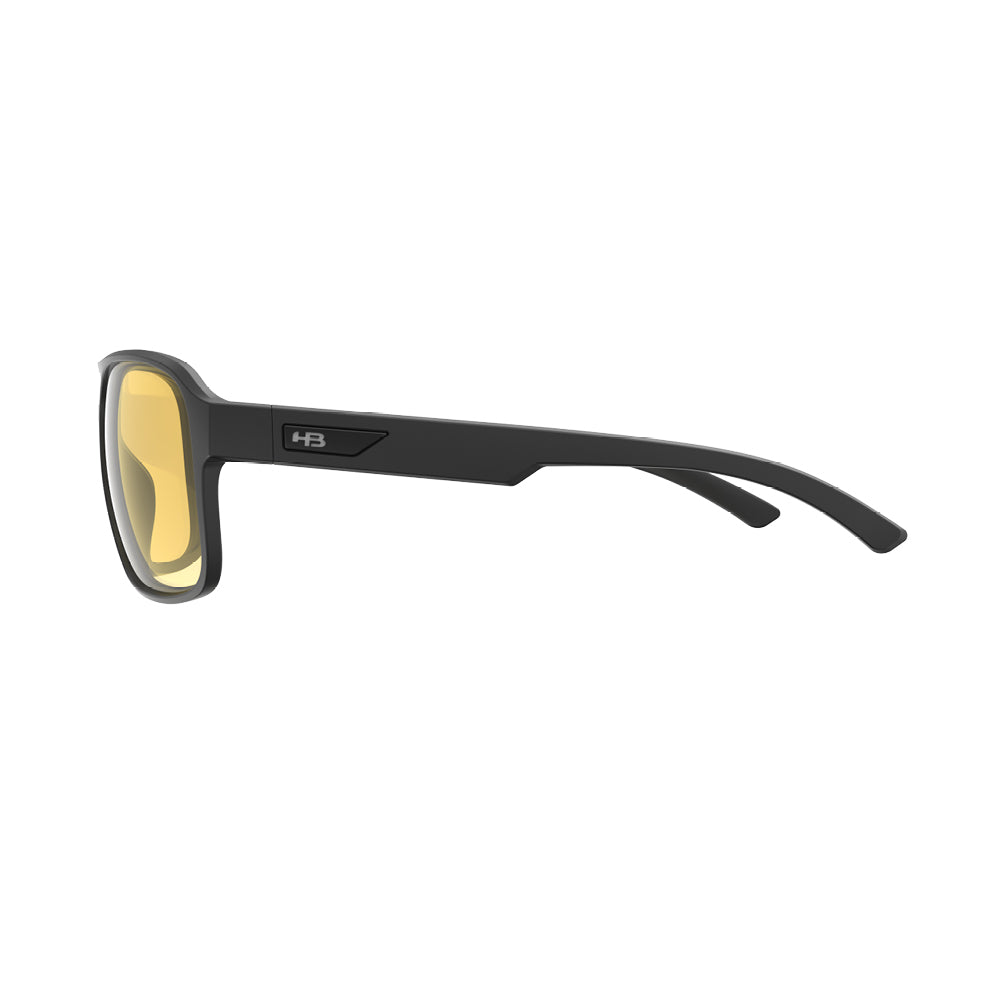 Óculos de Sol HB THUNDER Matte Black / Photo TAC Light Yellow