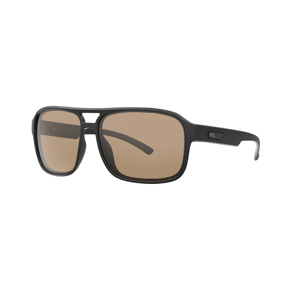 Óculos de Sol HB THUNDER Matte Black / Photo TAC Light Brown