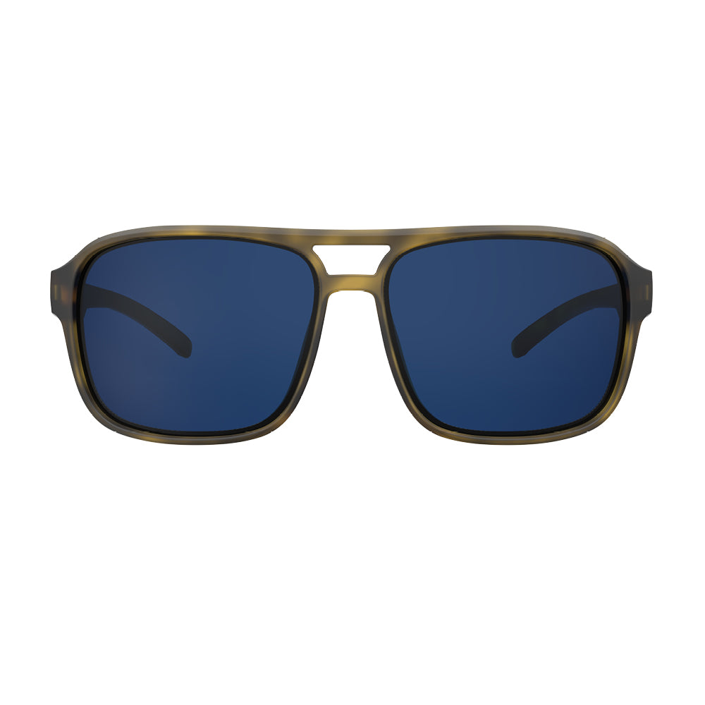 Óculos de Sol HB THUNDER Matte Havana Turtle / Photo TAC Light Blue