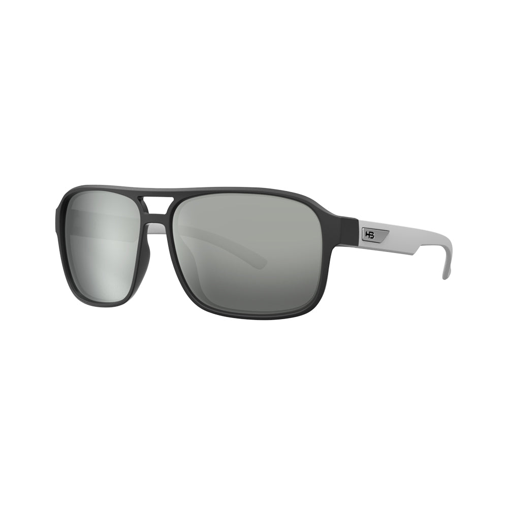 Óculos de Sol HB THUNDER Matte Black Pearled White / Silver
