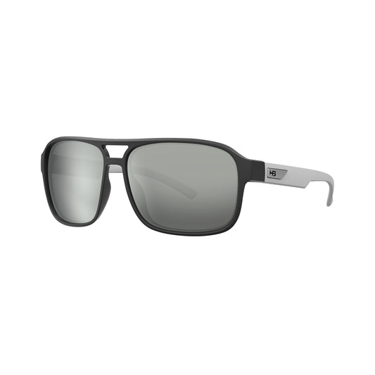 Óculos de Sol HB THUNDER Matte Black Pearled White / Silver