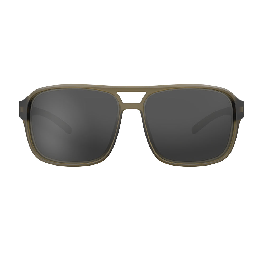 Óculos de Sol HB THUNDER Matte Smoke Brown / Polarized Gray