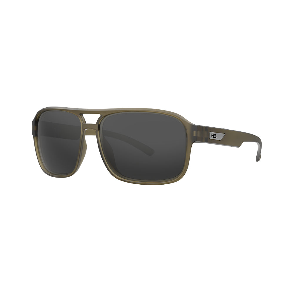 Óculos de Sol HB THUNDER Matte Smoke Brown / Polarized Gray