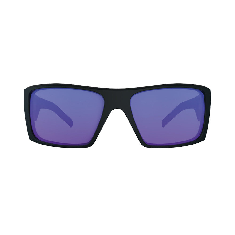 Óculos de Sol HB Rocker 2.0 Matte Black/ Blue Chrome Unico - Loja HB