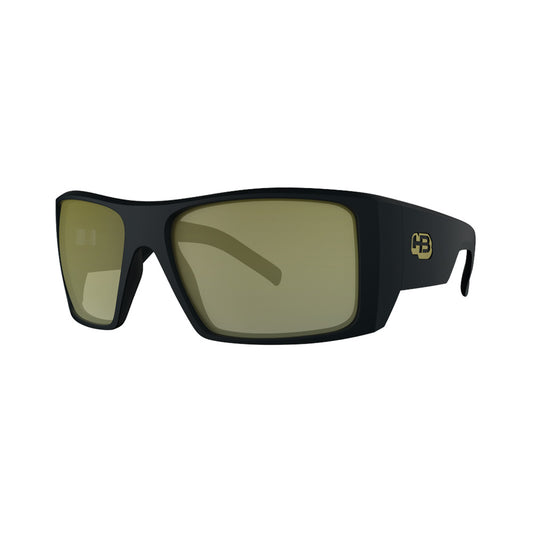 Óculos de Sol HB Rocker 2.0 Matte Black/ Gold Chrome Unico - Loja HB
