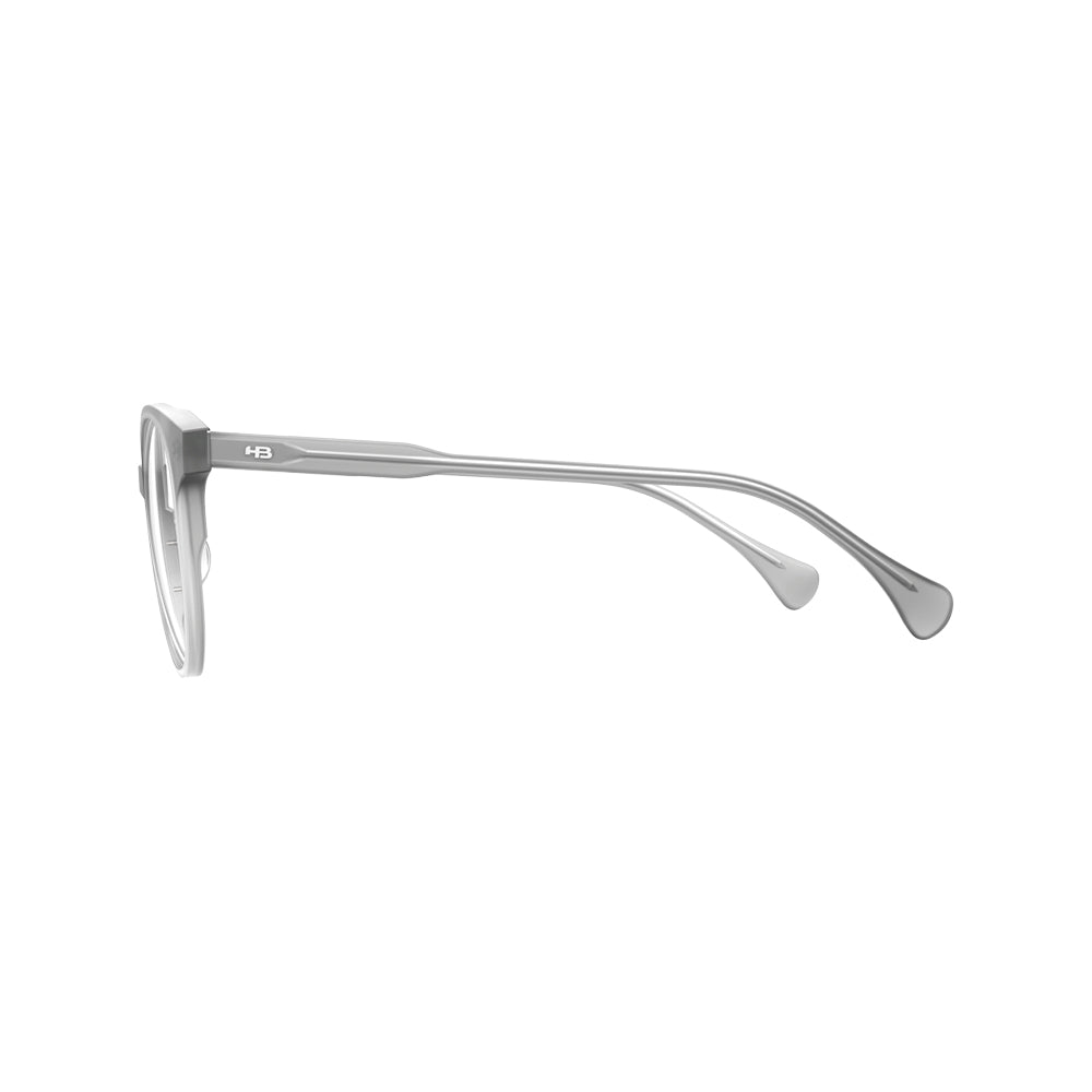 HB Ecobloc 0503 Redondo Matte Smoky Quartz - Grau - TAM 51 mm - Loja HB