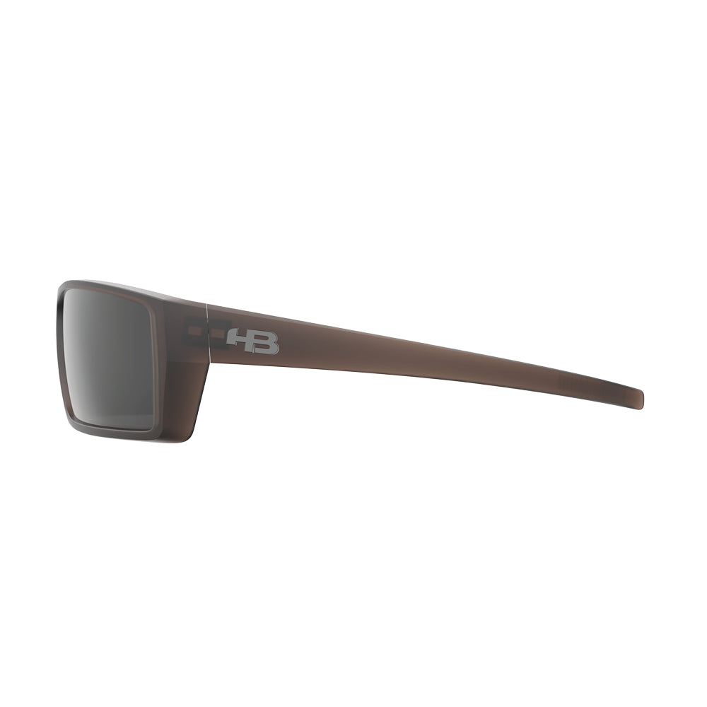 HB Padang Retangular Matte Brown Gray - Solar - TAM 65 mm - Loja HB