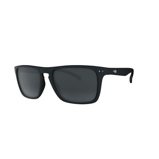 HB Cody Matte Black/ Gray Polarized - Sol - 55 mm