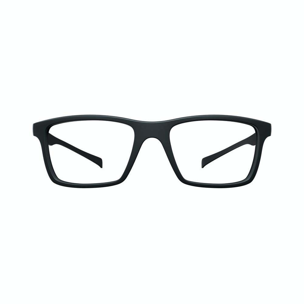 Óculos de Grau Hb Duotech M 93151 Matte Black D. Blue Lente 5,2 Cm