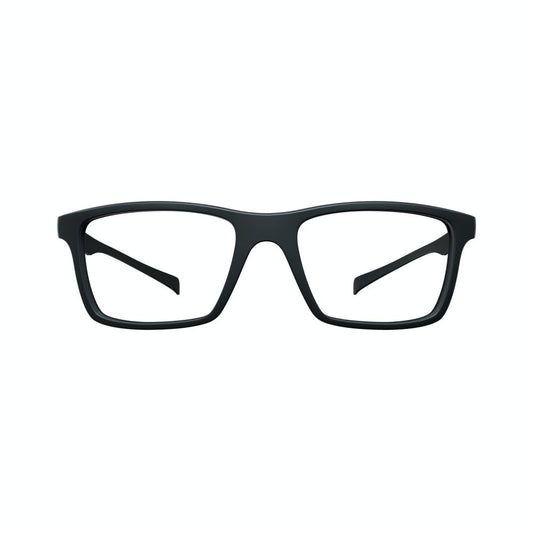 Óculos de Grau Hb Duotech M 93151 Matte Black D. Blue Lente 5,2 Cm