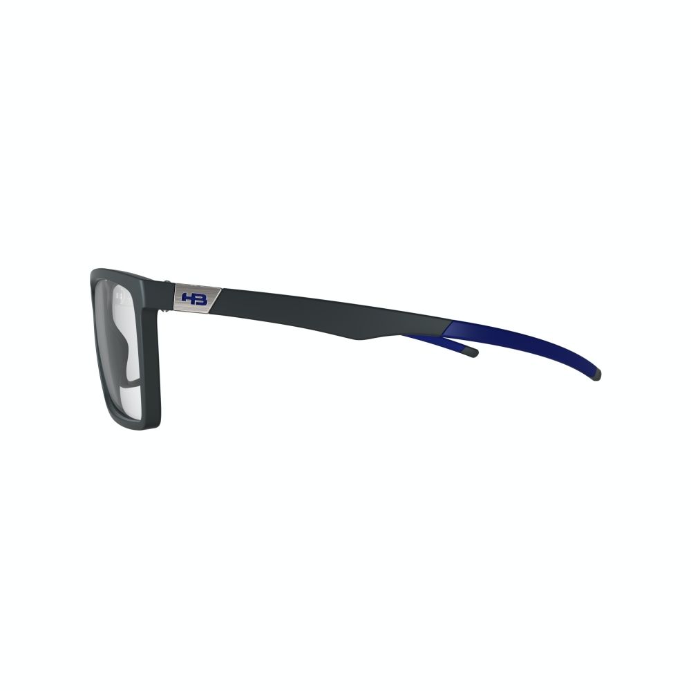 Óculos de Grau Hb Polytech M 93149 Matte Black D. Blue - Lente 5,7 cm