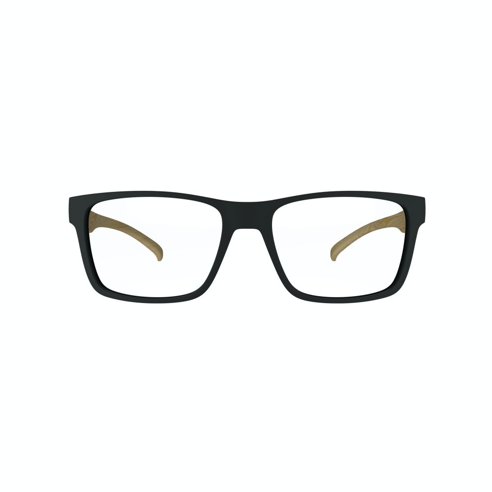 Óculos de Grau HB Polytech 93108 Matte Black Wood