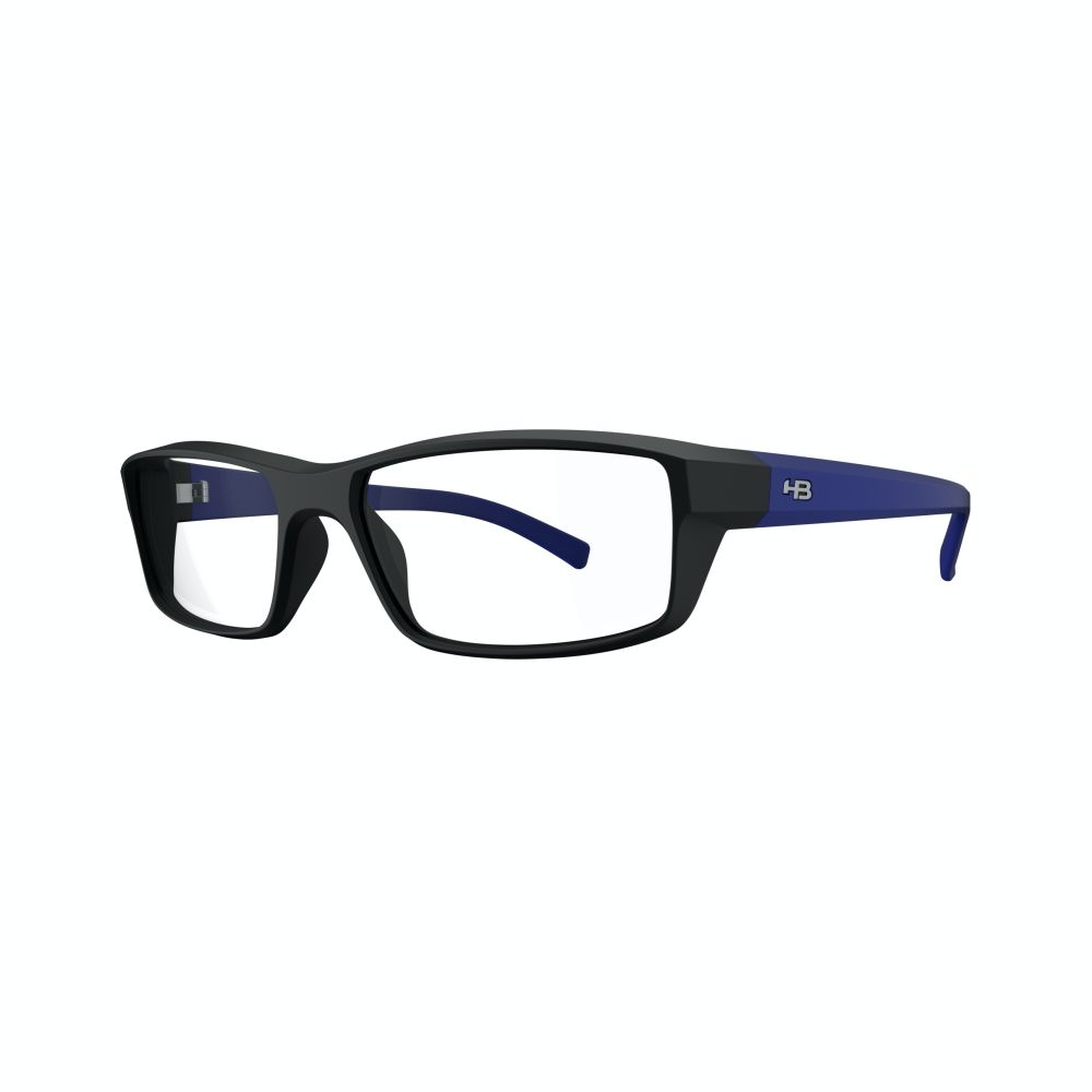 Óculos de Grau HB Polytech 93055 Black/ Matte Blue