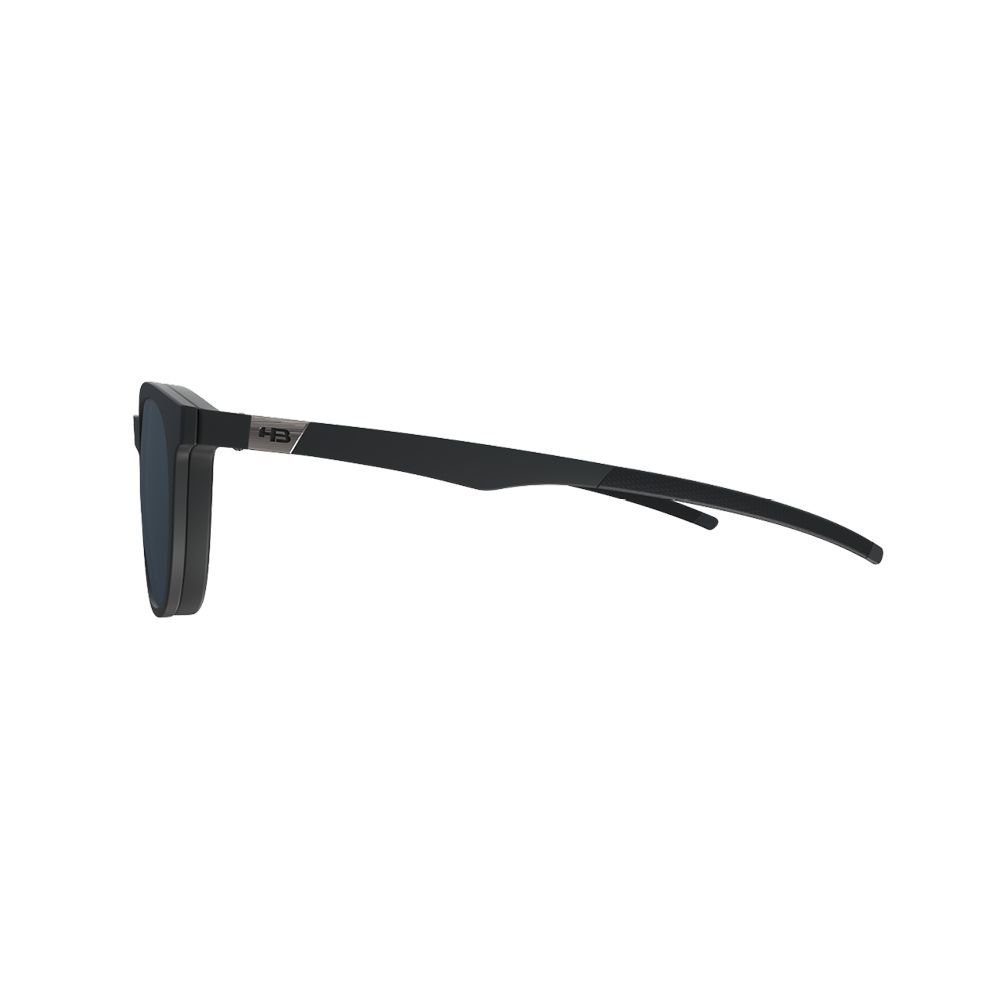 Óculos de Grau Switch HB Duotech 0253 Clip On Matte Black/ Gray Polarized