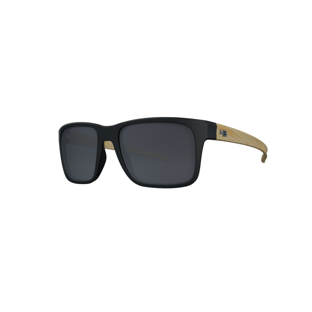 Óculos de Sol HB H-Bomb 2.0 Matte Black Wood Gray